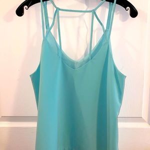 Turquoise Strappy Tank